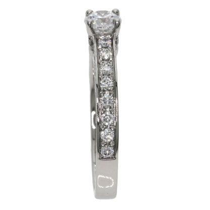 BVLGARI Dedicata Avanezia Diamond Ring Platinum PT950 Ladies [Used]