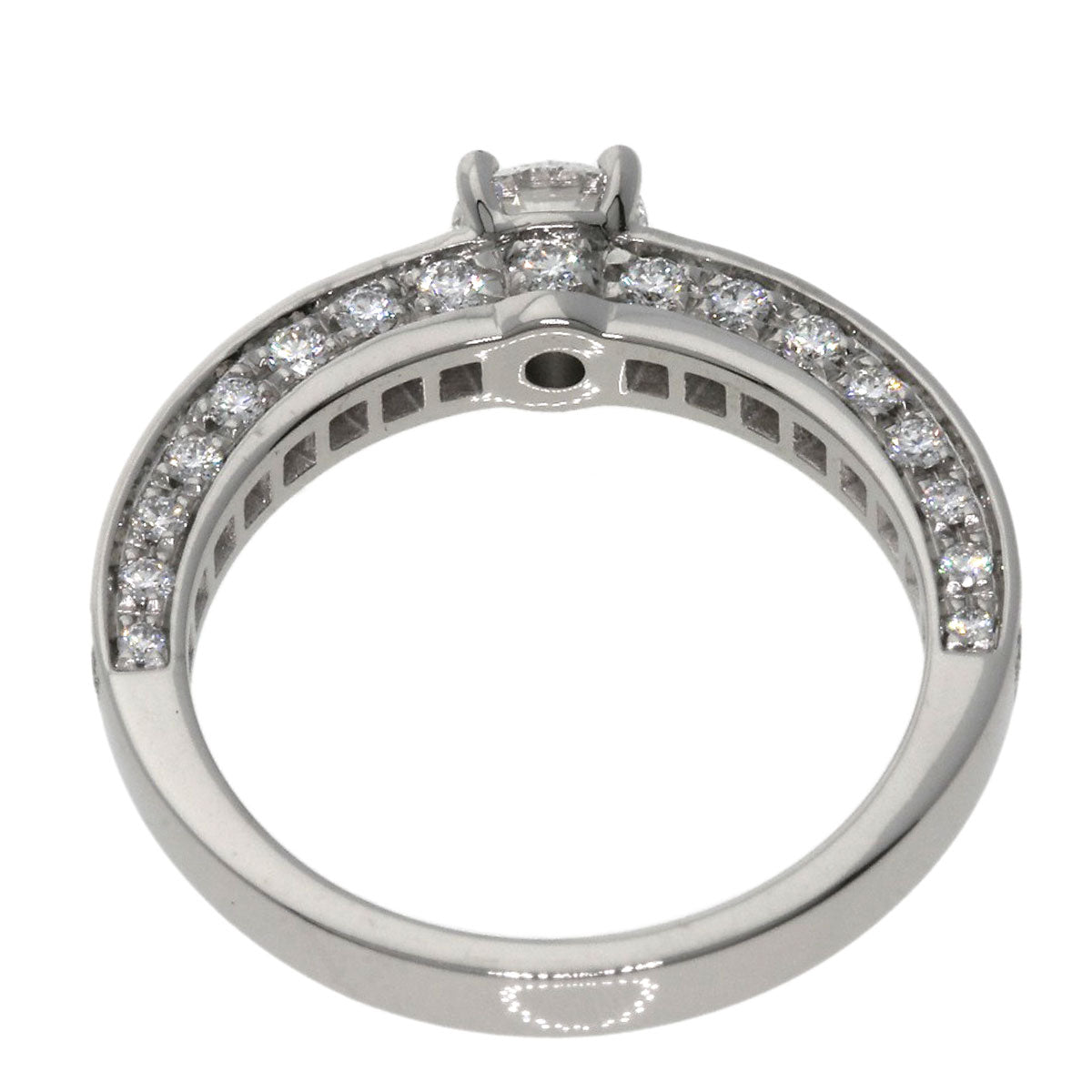 BVLGARI Dedicata Avanezia Diamond Ring Platinum PT950 Ladies [Used]
