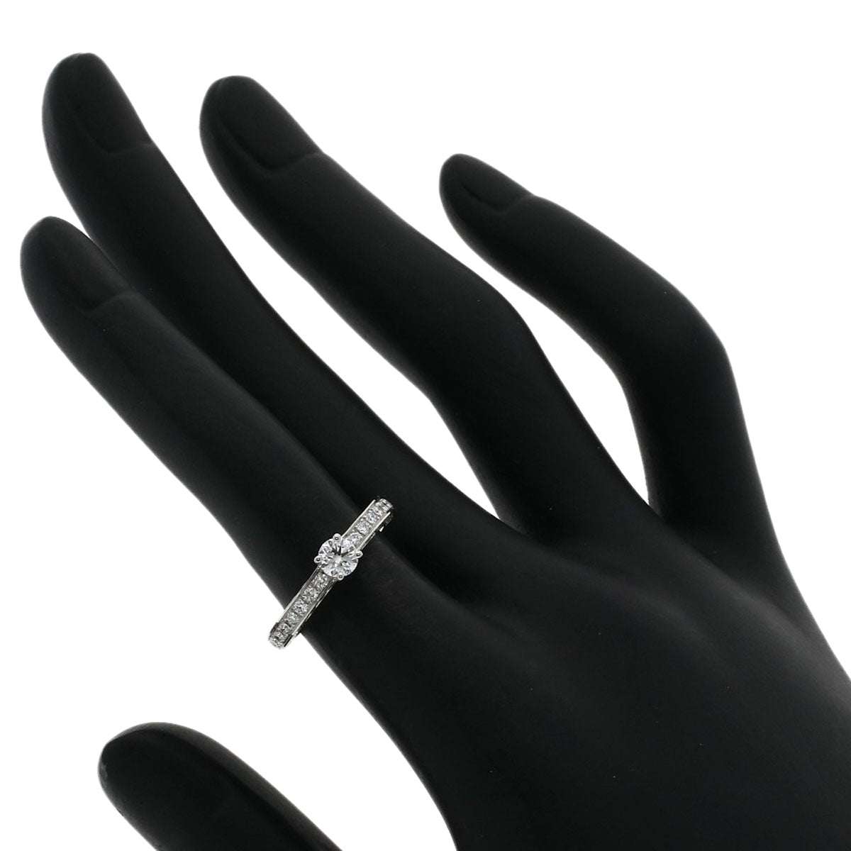 BVLGARI Dedicata Avanezia Diamond Ring Platinum PT950 Ladies [Used]