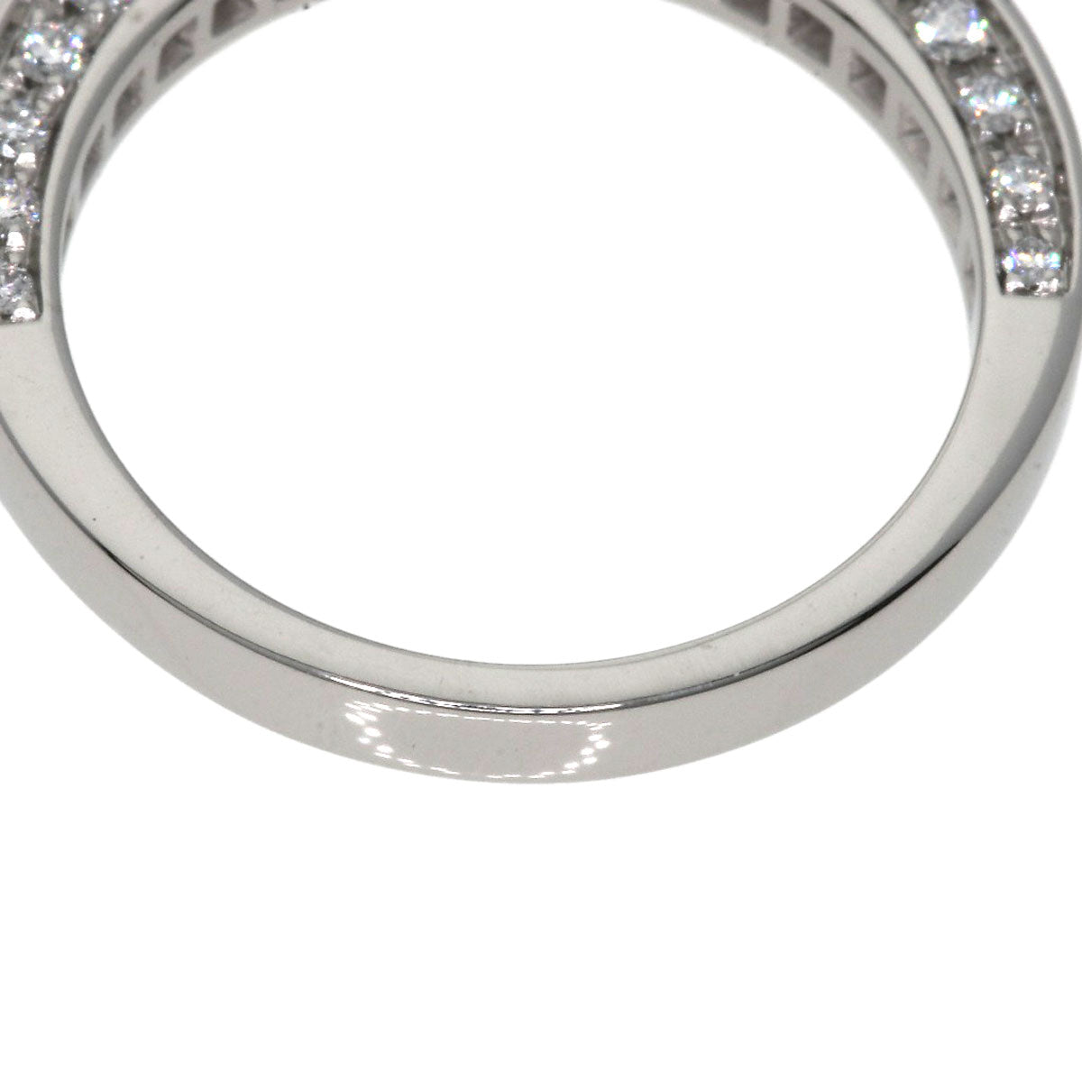 BVLGARI Dedicata Avanezia Diamond Ring Platinum PT950 Ladies [Used]