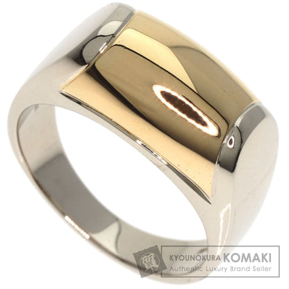 BVLGARI   Tromket Ring  K18 White Gold 18K Yellow GoldLadies [Used]
