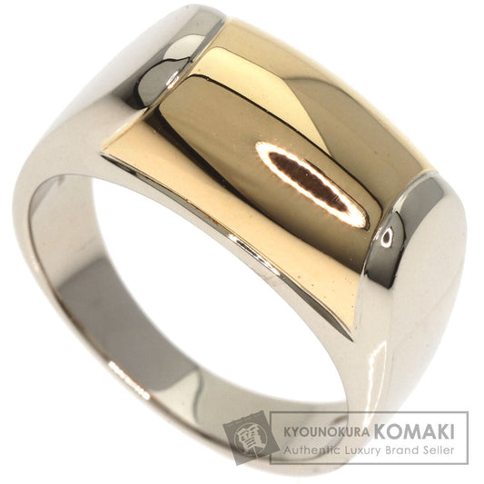 BVLGARI   Tromket Ring  K18 White Gold 18K Yellow GoldLadies [Used]