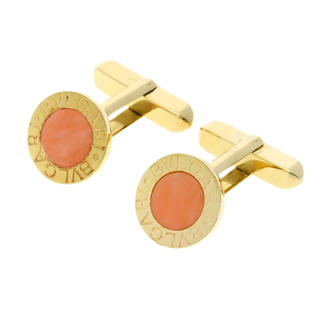 BVLGARI Bulgari Bulgari cuffs K18 Yellow Gold mens [Used]