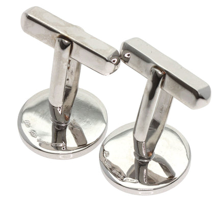 BVLGARI BVLGARI BVLGARI Lapis Lazuli & Azure stone cuffs K18 White Gold mens [Used]