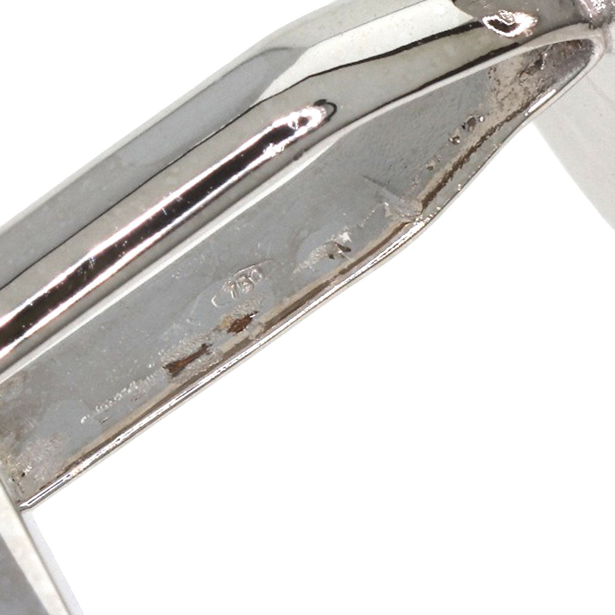 BVLGARI BVLGARI BVLGARI Lapis Lazuli & Azure stone cuffs K18 White Gold mens [Used]