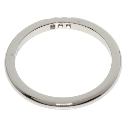 TIFFANY&Co.   Forever Wedding Band Ring 3P Diamond Ring  Platinum PT950 Ladies [Used]