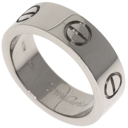 CARTIER love ring #48 Ring K18 White Gold Ladies [Used]