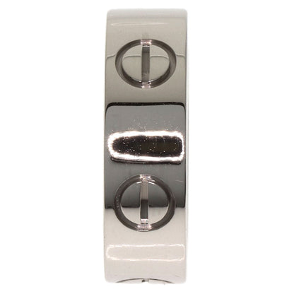 CARTIER love ring #48 Ring K18 White Gold Ladies [Used]