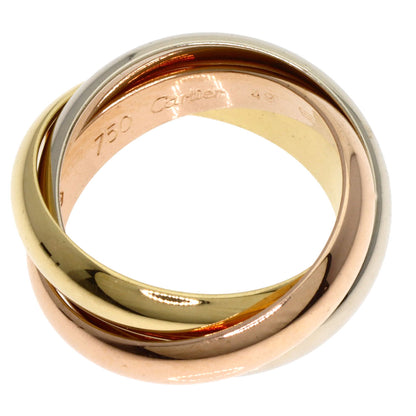 CARTIER Trinity Vintage #49 Ring K18 Yellow Gold K18 White GoldLadies [Used]