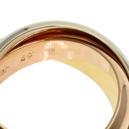 CARTIER Trinity Vintage #49 Ring K18 Yellow Gold K18 White GoldLadies [Used]