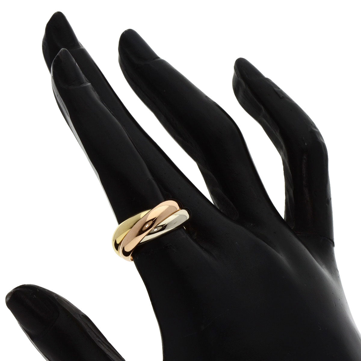 CARTIER Trinity Vintage #49 Ring K18 Yellow Gold K18 White GoldLadies [Used]