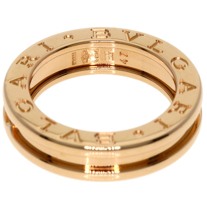 BVLGARI B.zero1 1 Band #47 Ring K18 Pink Gold Ladies [Used]