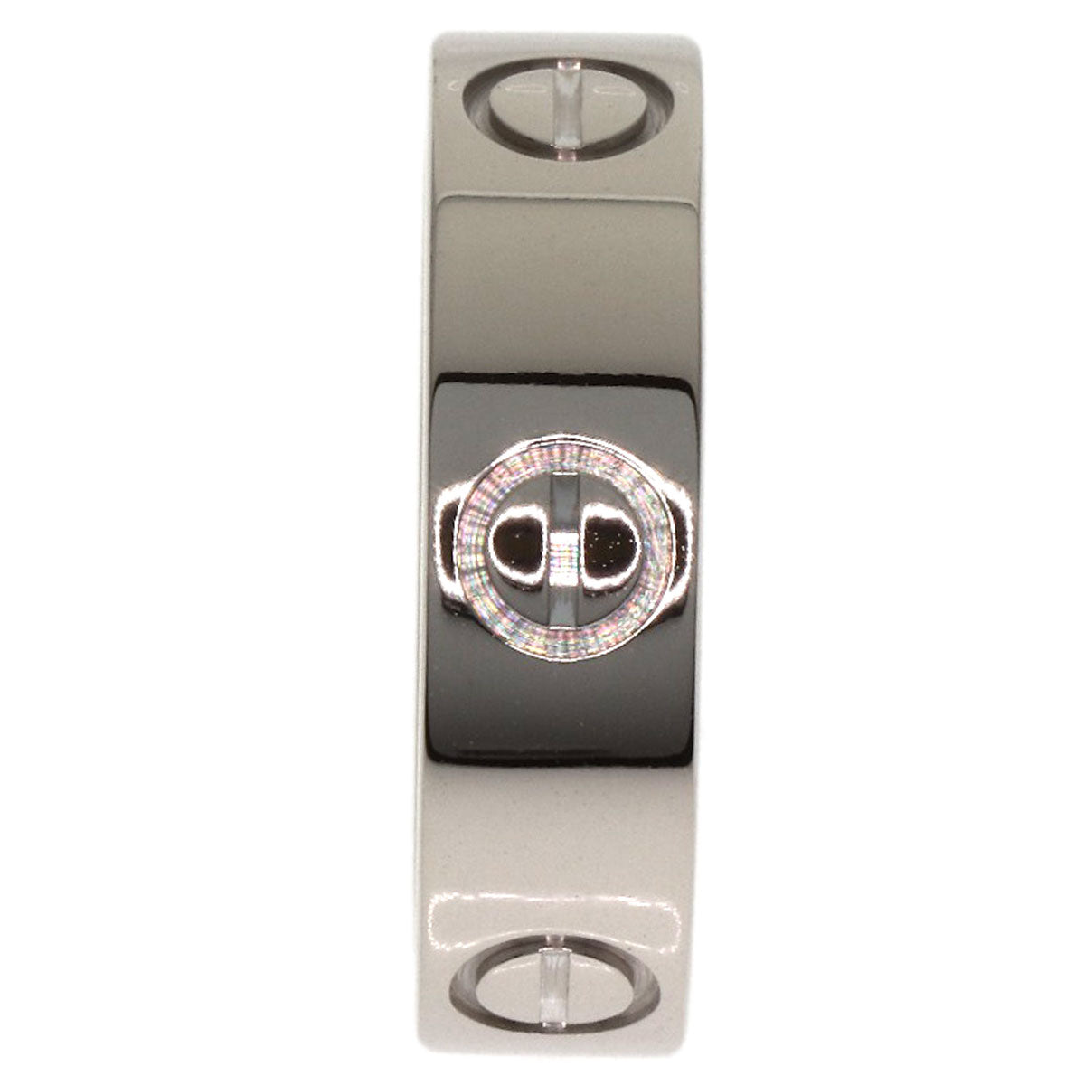 CARTIER love ring #52 Ring K18 White Gold Ladies [Used]