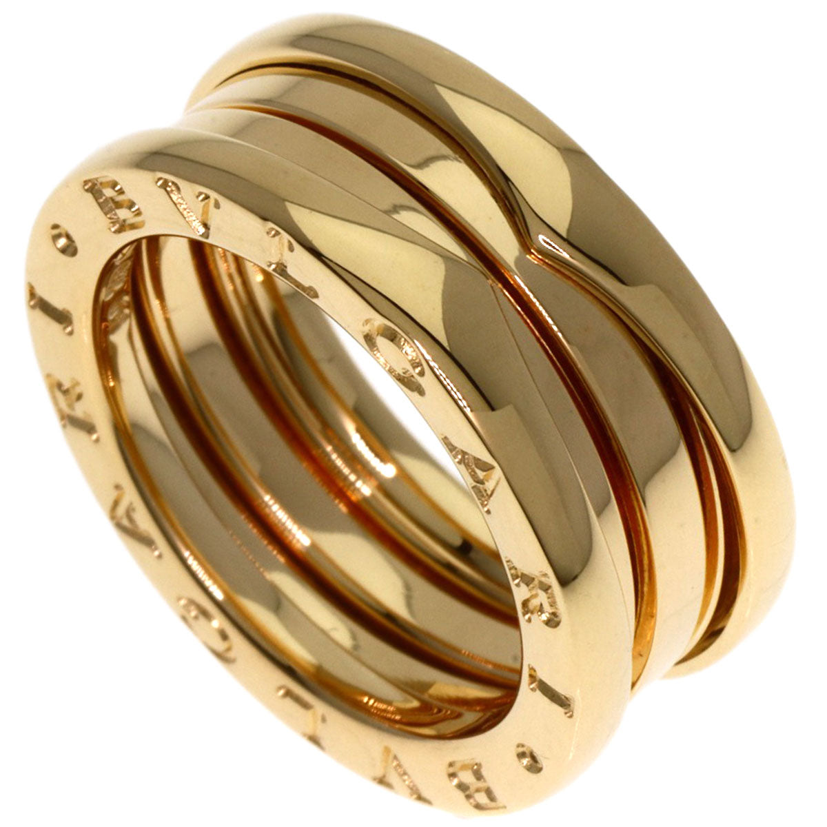BVLGARI B.zero1 Ring K18 Yellow Gold Ladies [Used]