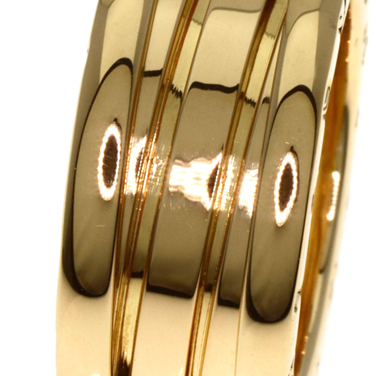 BVLGARI B.zero1 Ring K18 Yellow Gold Ladies [Used]