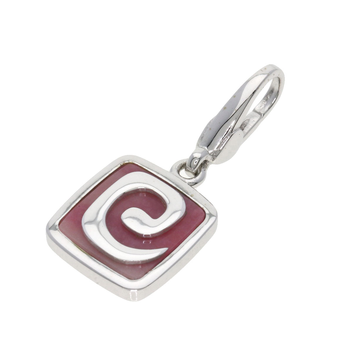 BVLGARI Lord Chrysalis Charm Pendant top K18 White Gold Ladies [Used]