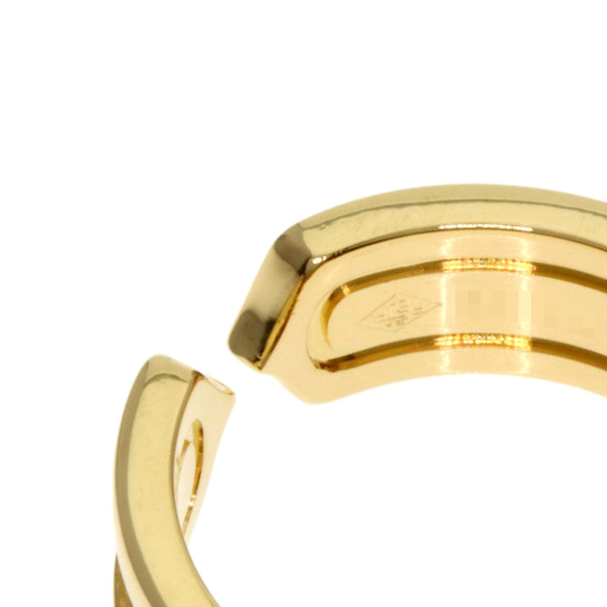 CARTIER C2 Ring SM #49 Ring K18 Yellow Gold Ladies [Used]
