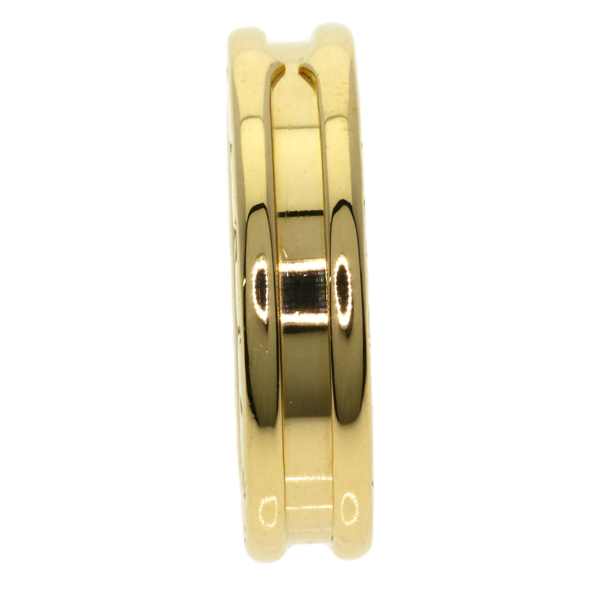 BVLGARI B.zero1 1 Band #46 Ring K18 Yellow Gold Ladies [Used]