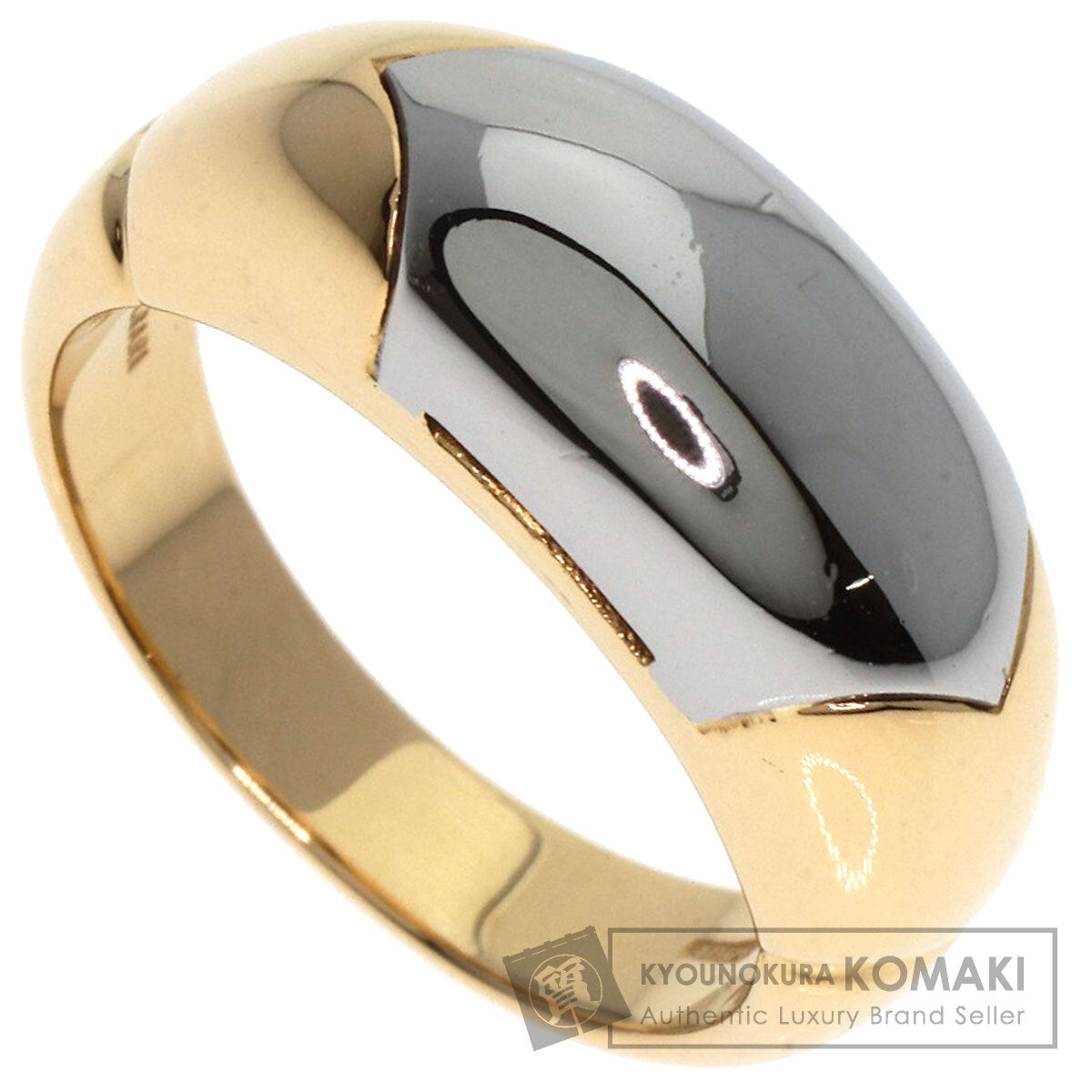 BVLGARI Certaura Ring K18 Yellow Gold Ladies [Used]