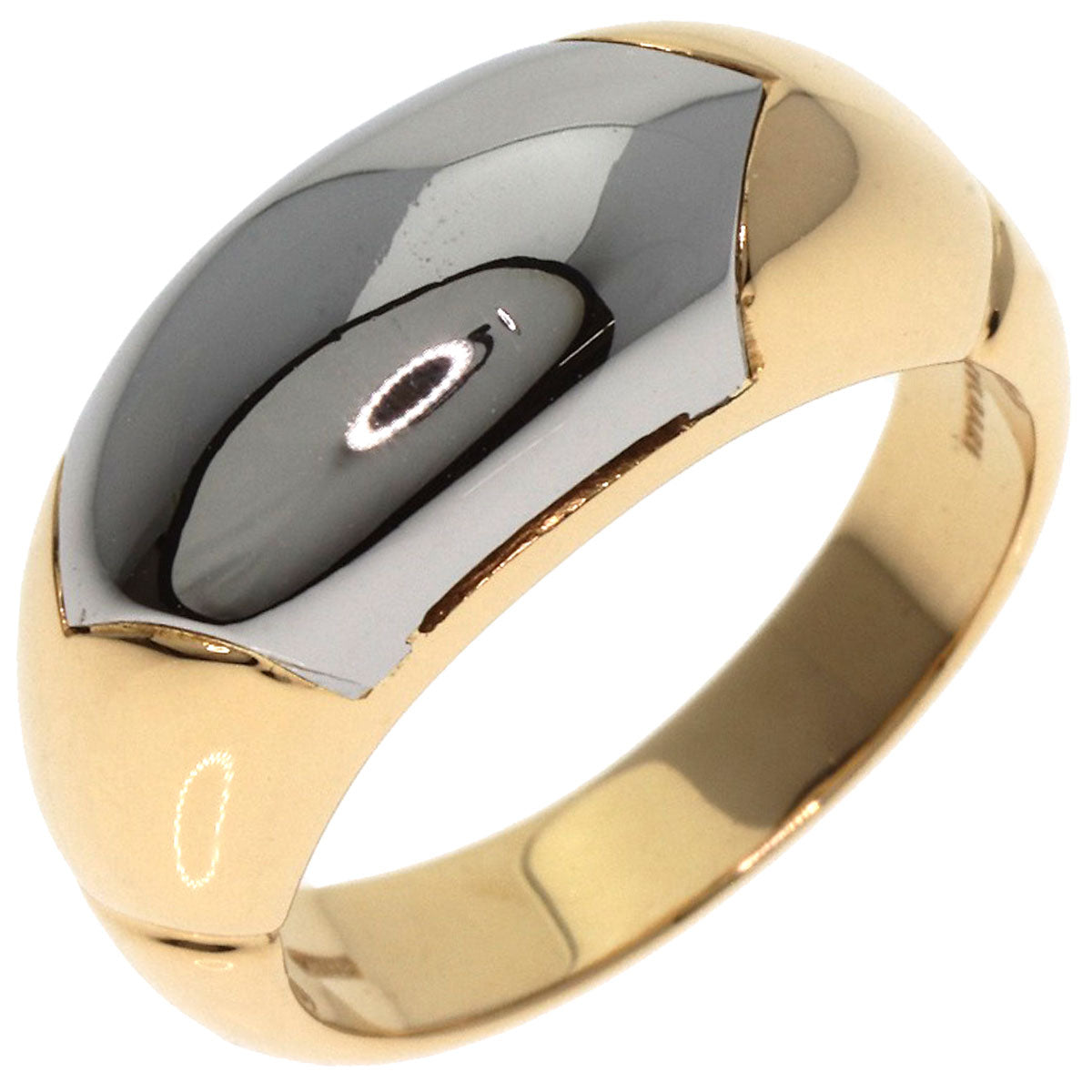 BVLGARI Certaura Ring K18 Yellow Gold Ladies [Used]