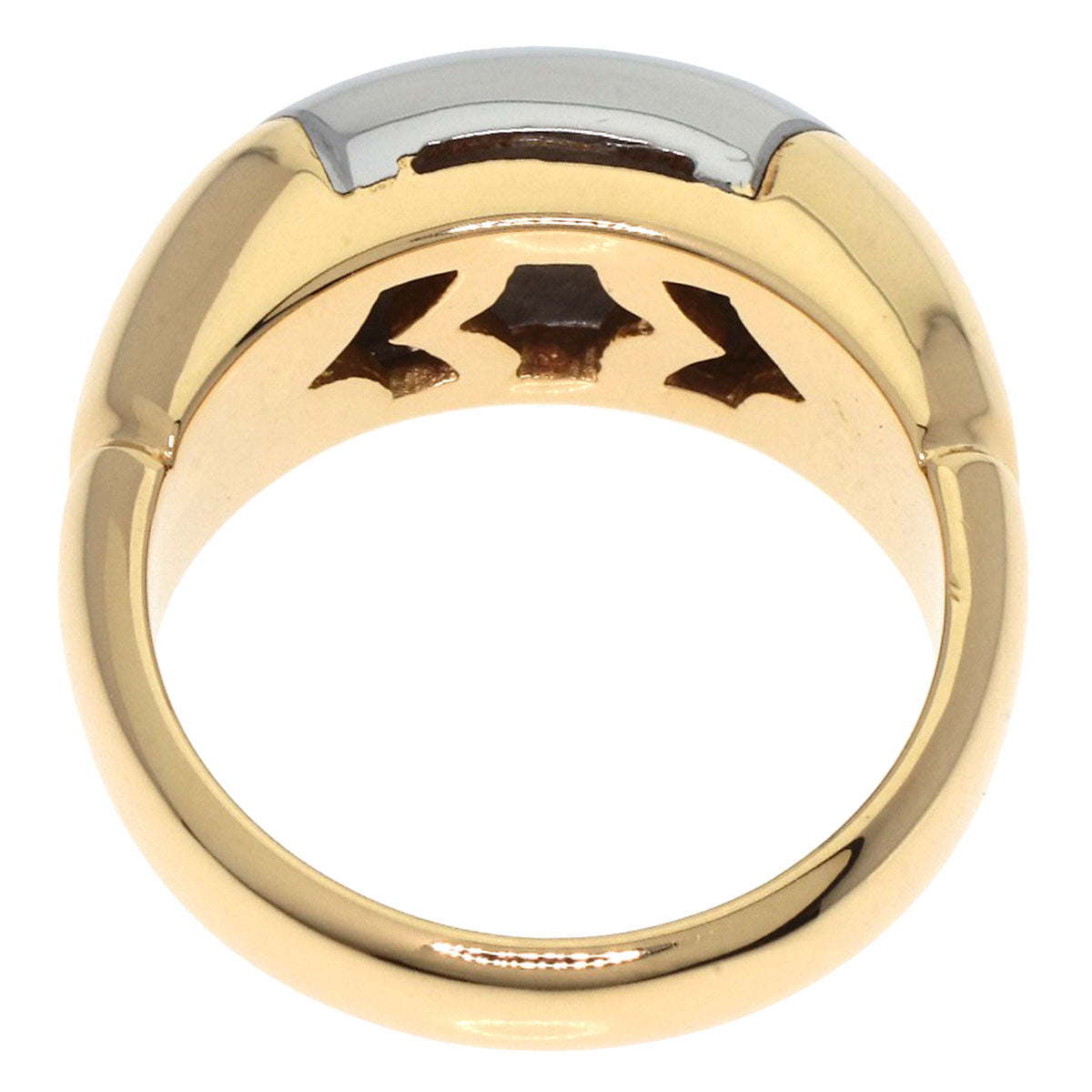 BVLGARI Certaura Ring K18 Yellow Gold Ladies [Used]