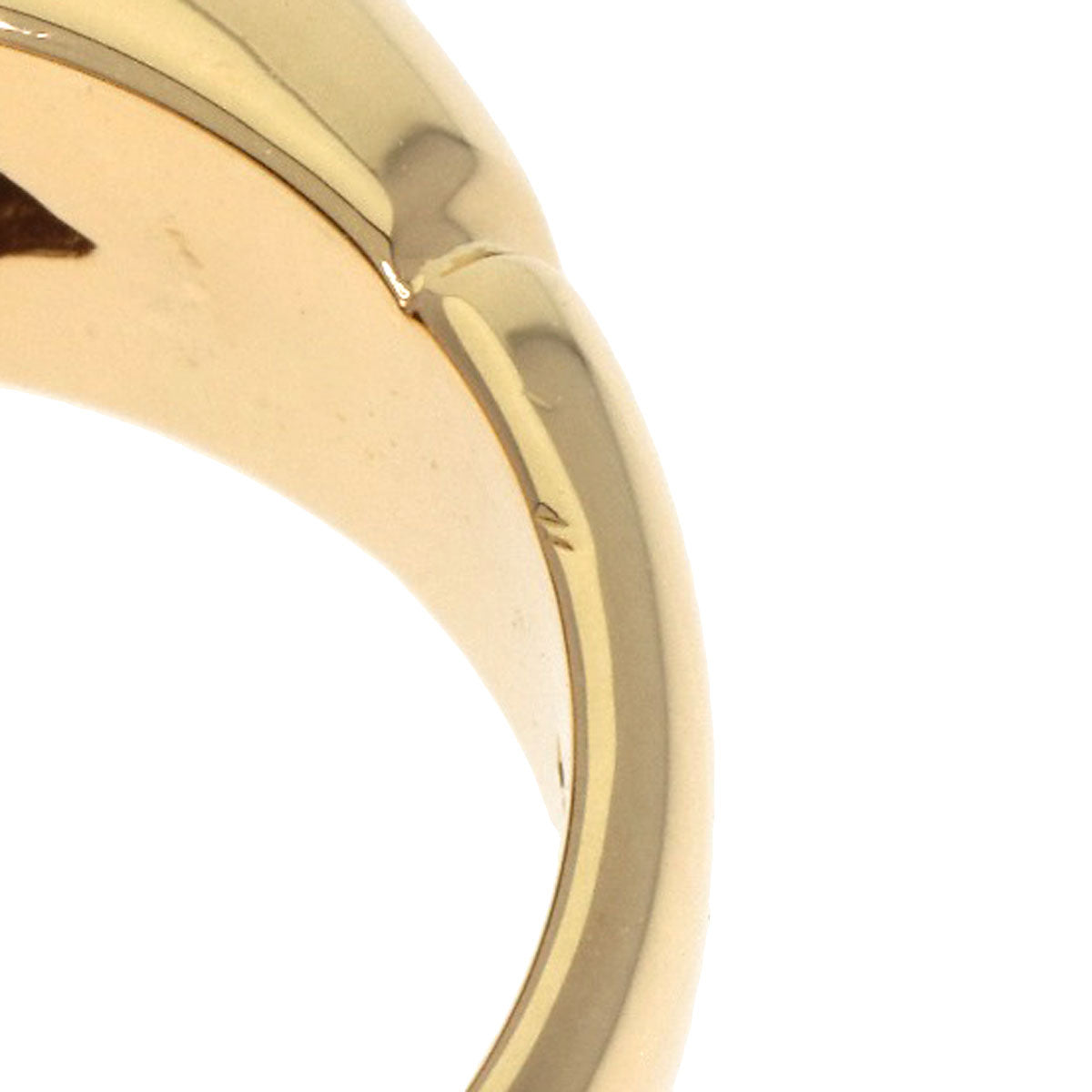 BVLGARI Certaura Ring K18 Yellow Gold Ladies [Used]
