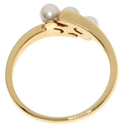 MIKIMOTO Pearl Pearl Ring K18 Yellow Gold Ladies [Used]