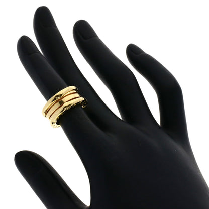 BVLGARI B.zero1 3 Band #46 Ring K18 Yellow Gold Ladies [Used]