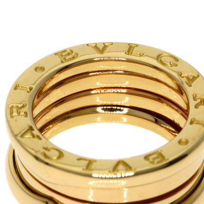 BVLGARI B.zero1 3 Band #46 Ring K18 Yellow Gold Ladies [Used]