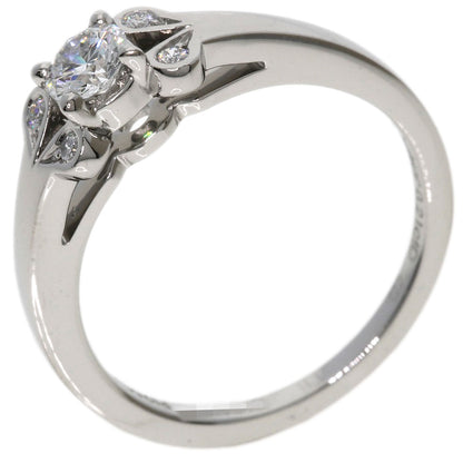 CARTIER Ballerina Solitaire Diamond #48 Ring Platinum PT950 Ladies [Used]