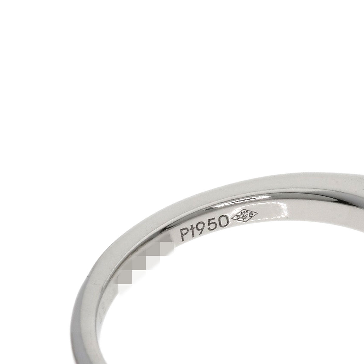 CARTIER Ballerina Solitaire Diamond #48 Ring Platinum PT950 Ladies [Used]