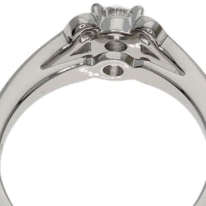 CARTIER Ballerina Solitaire Diamond #48 Ring Platinum PT950 Ladies [Used]