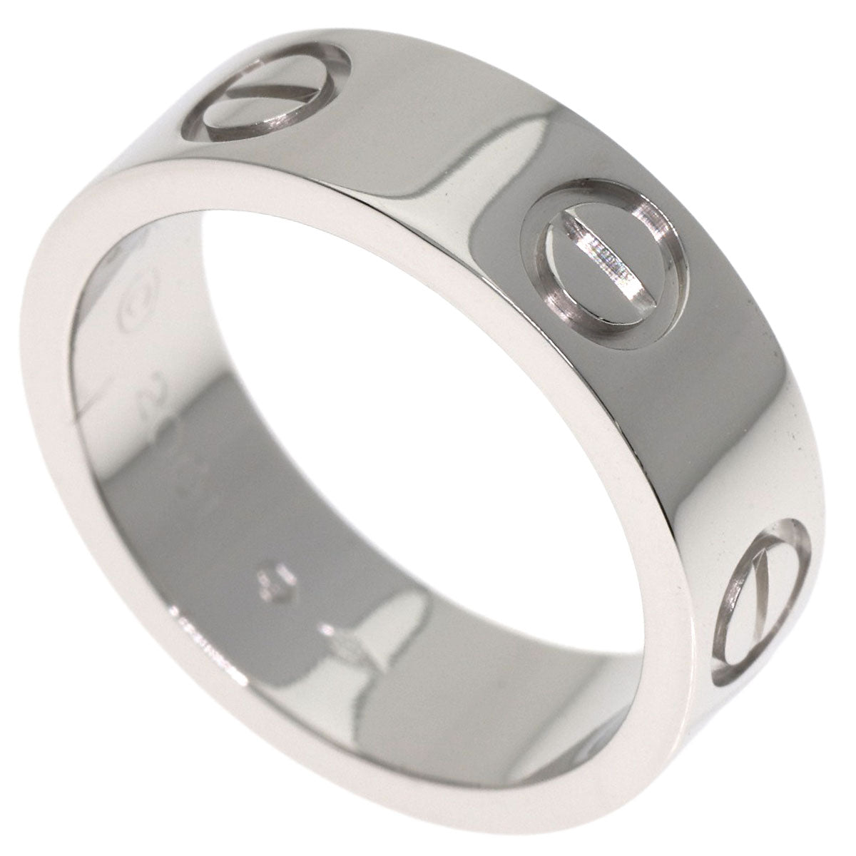 CARTIER love ring #47 Ring Platinum PT950 Ladies [Used]