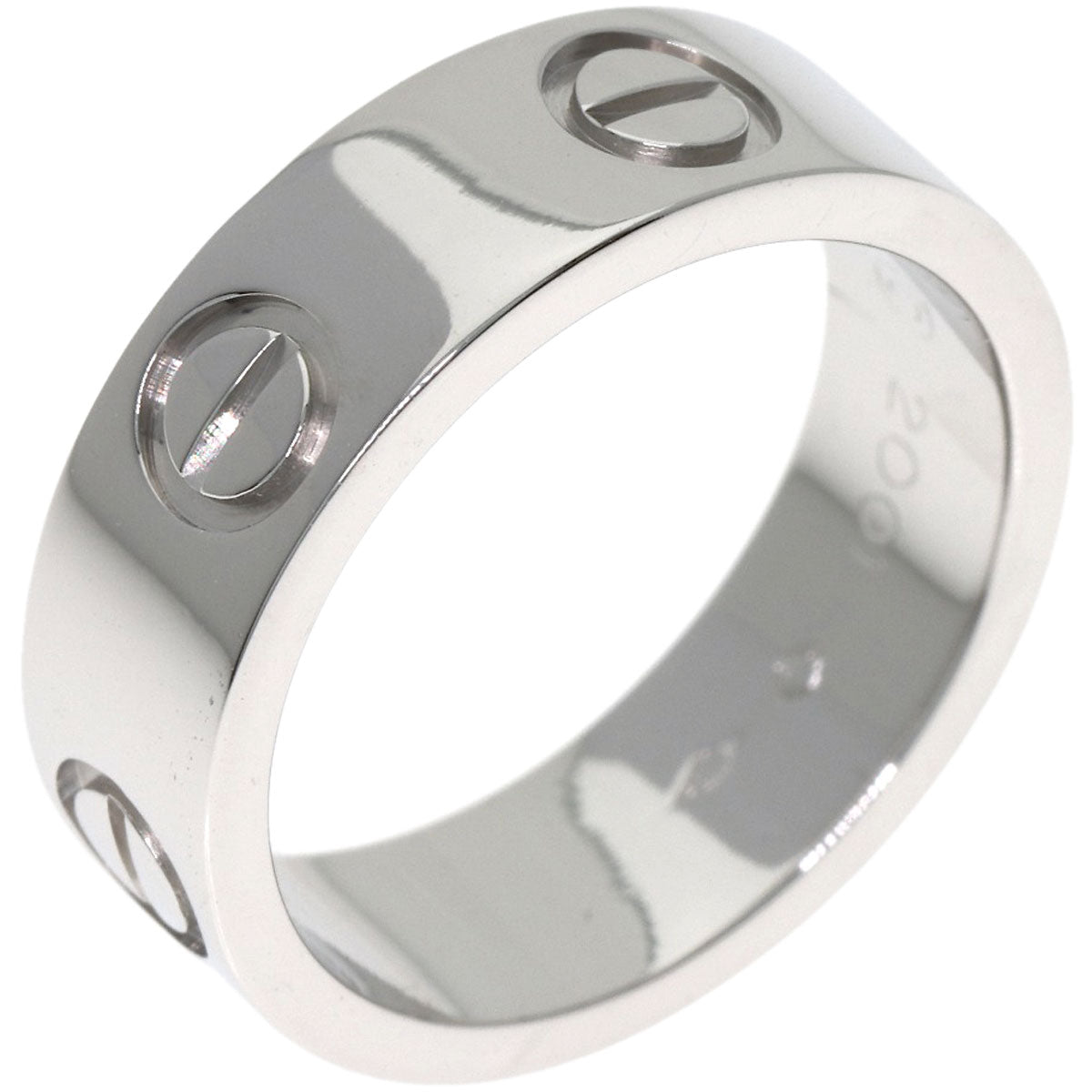 CARTIER love ring #47 Ring Platinum PT950 Ladies [Used]