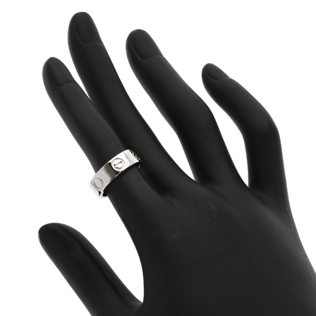 CARTIER love ring #47 Ring Platinum PT950 Ladies [Used]