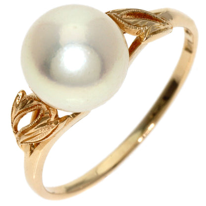 MIKIMOTO Pearl Pearl Ring K14 Yellow Gold Ladies [Used]