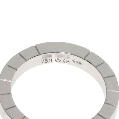 CARTIER Lanier 1P Diamond # 48 Ring K18 White Gold Ladies [Used]