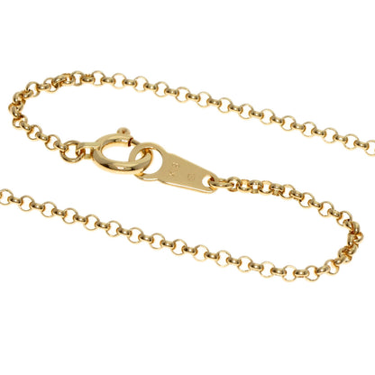 MIKIMOTO Akoya Pearl Pearl Diamond Necklace K18 Yellow Gold Ladies [Used]