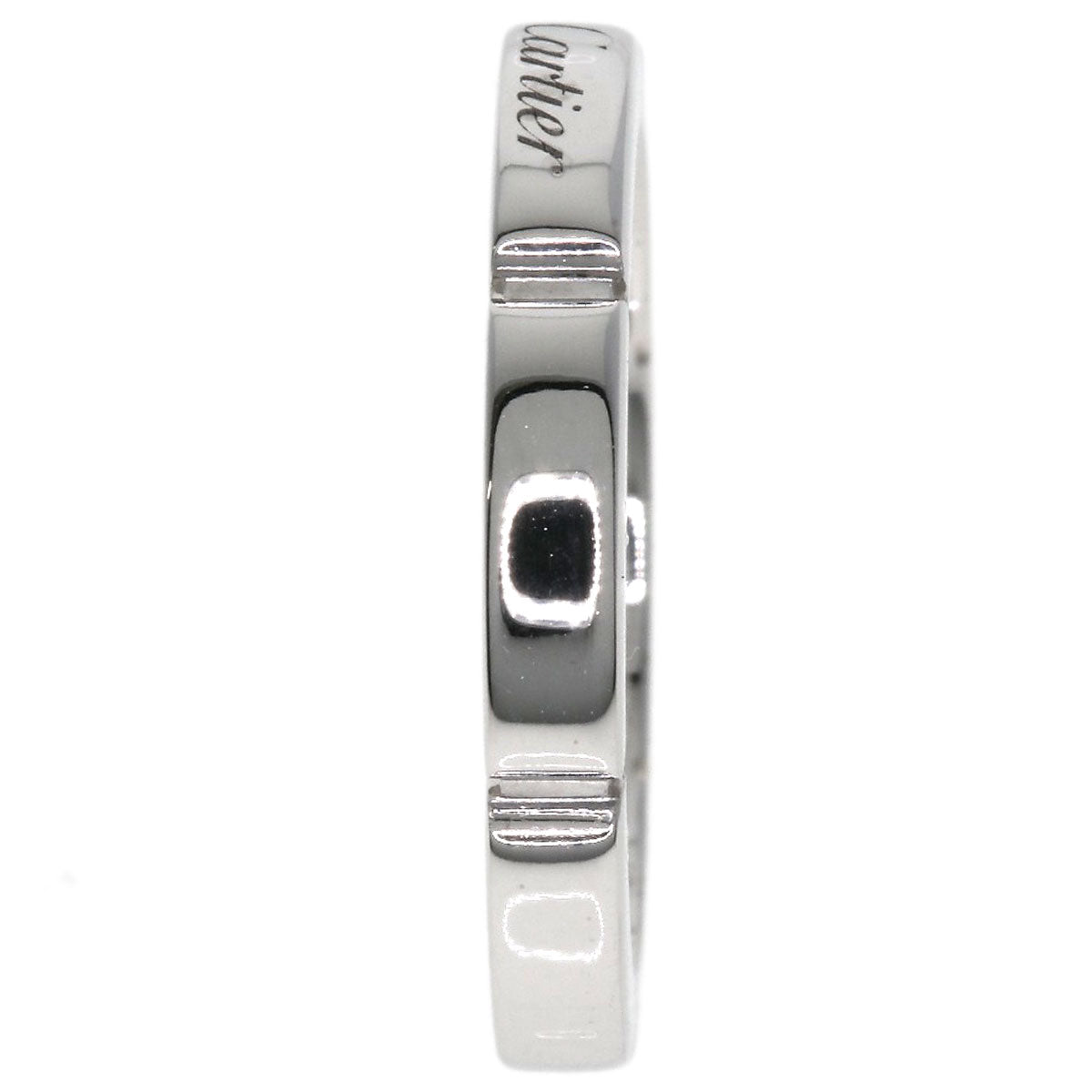 CARTIER Maillon PANTHERE #48 Ring K18 White Gold Ladies [Used]