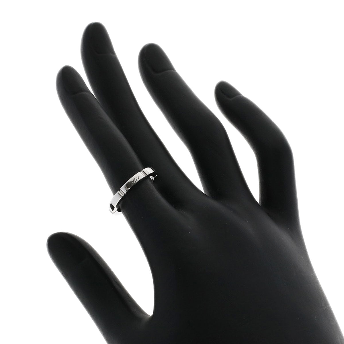 CARTIER Maillon PANTHERE #48 Ring K18 White Gold Ladies [Used]