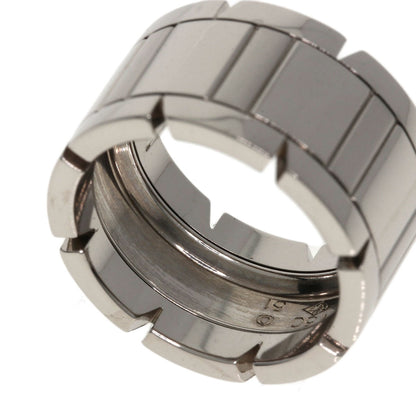 CARTIER Tank Française LM #51 Ring K18 White Gold Ladies [Used]