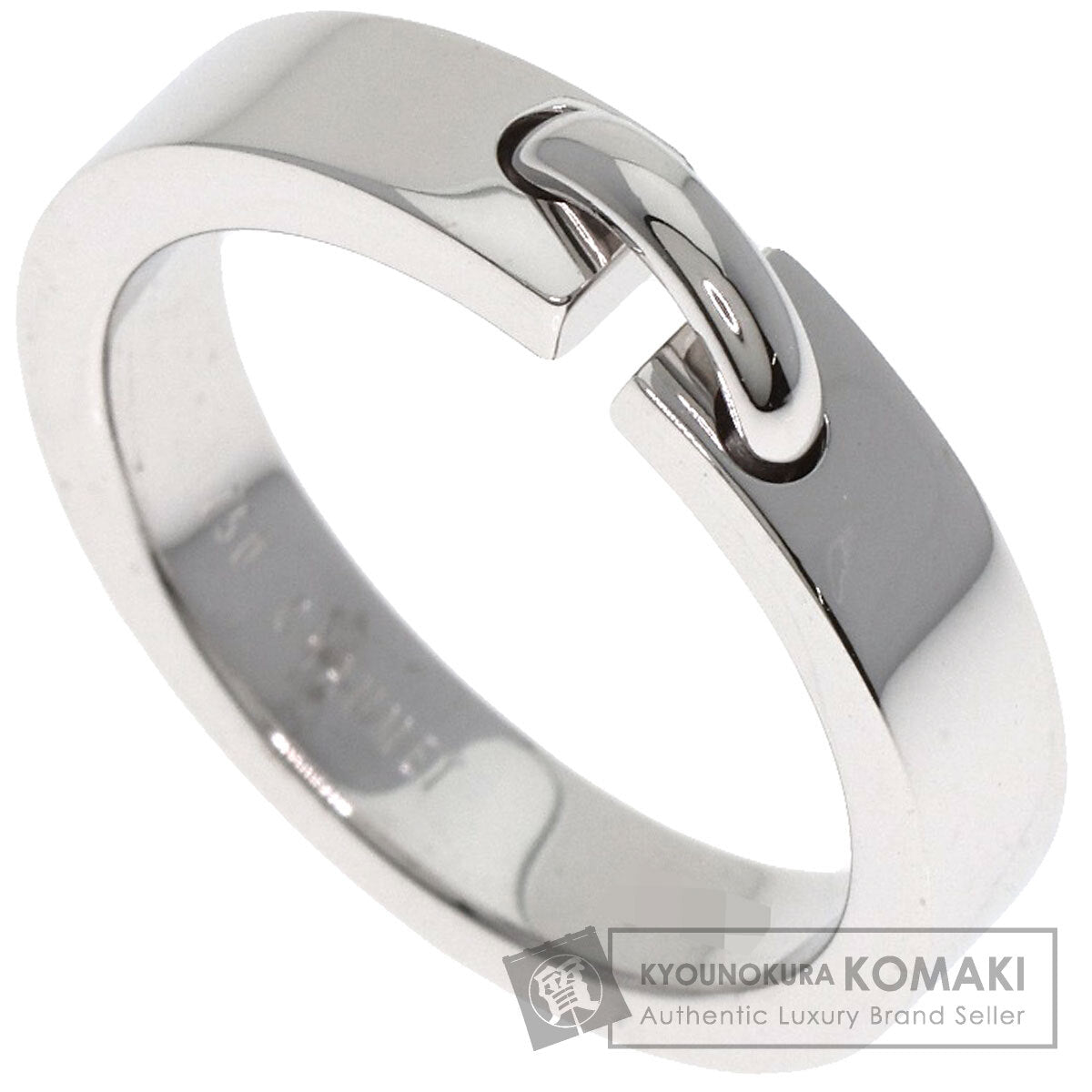 Chaumet Lian #10 Ring K18 White Gold Ladies [Used]