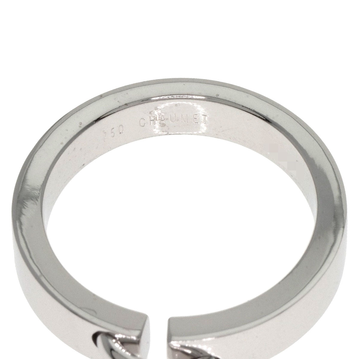 Chaumet Lian #10 Ring K18 White Gold Ladies [Used]