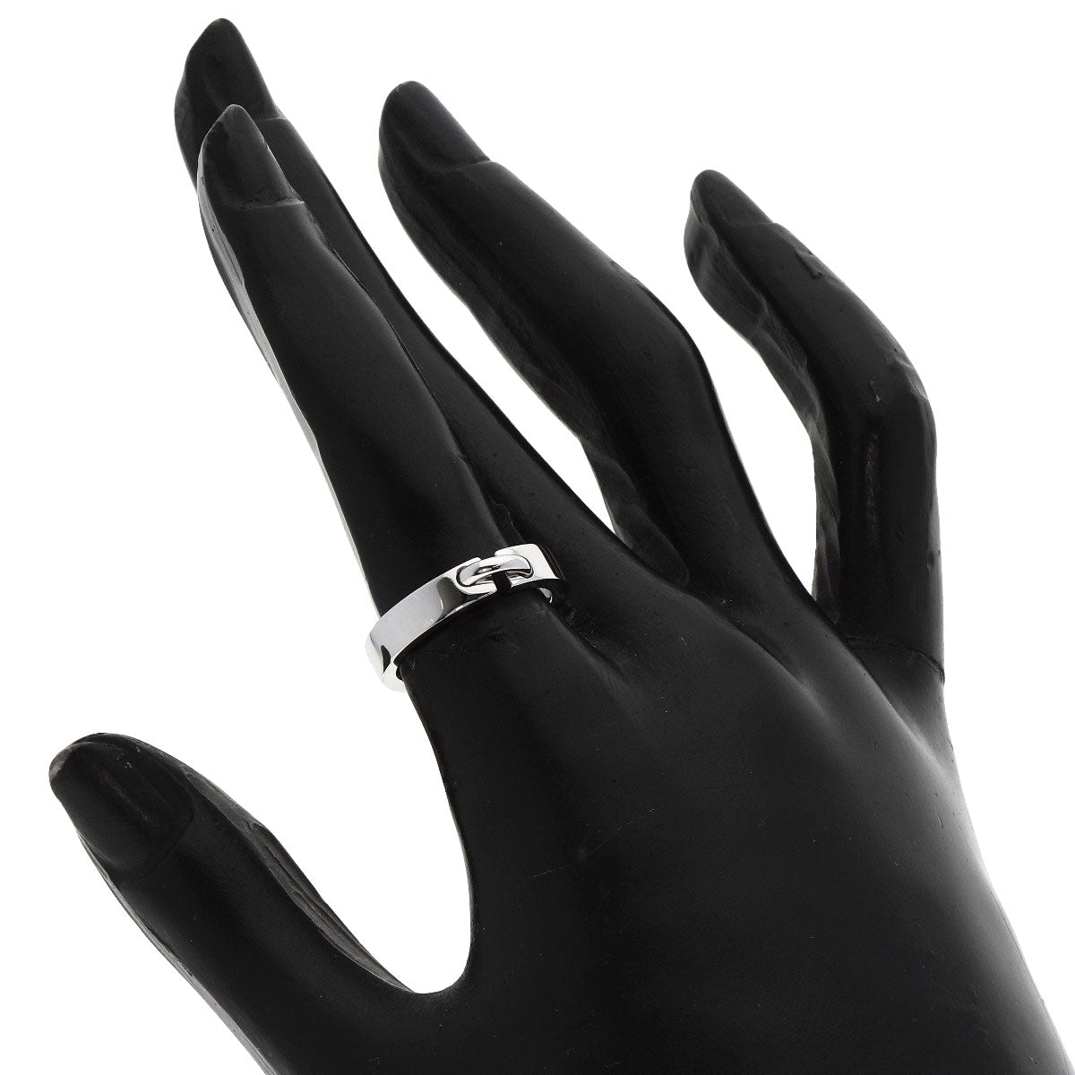 Chaumet Lian #10 Ring K18 White Gold Ladies [Used]