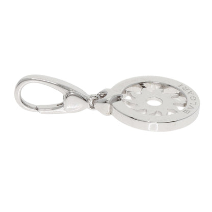 BVLGARI Tondo sun Pendant top K18 White Gold Ladies [Used]
