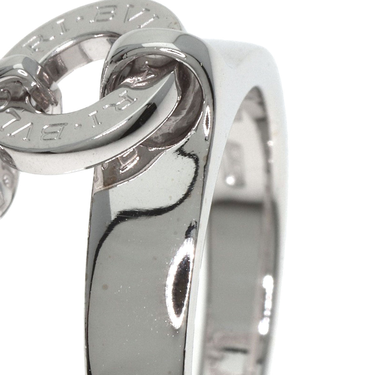 BVLGARI B.zero1 element Diamond Ring K18 White Gold Ladies [Used]