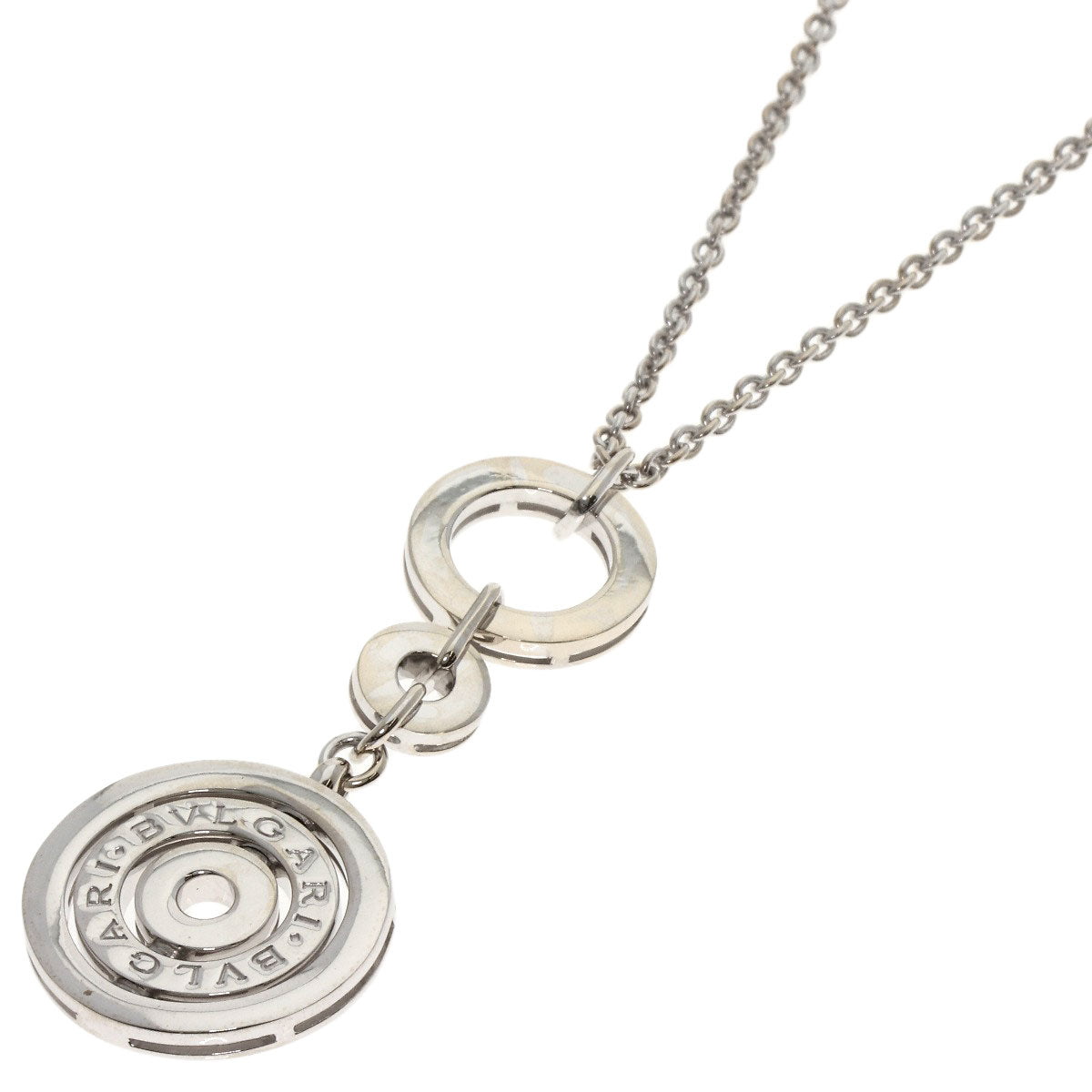 BVLGARI Asturale Cerki Necklace K18 White Gold Ladies [Used]