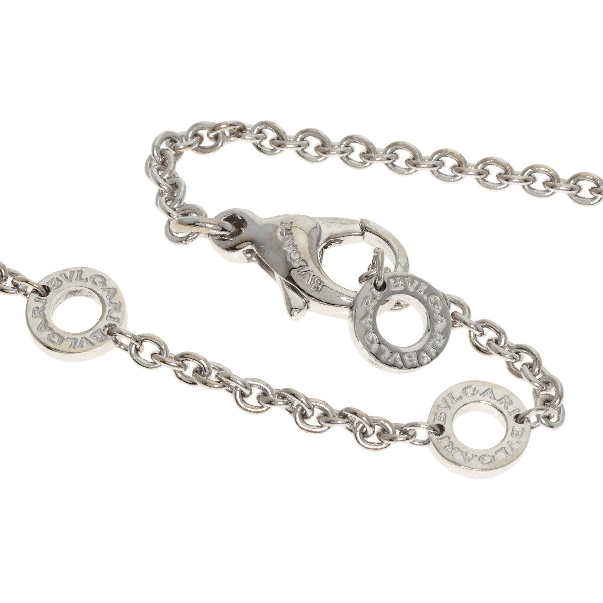 BVLGARI Asturale Cerki Necklace K18 White Gold Ladies [Used]