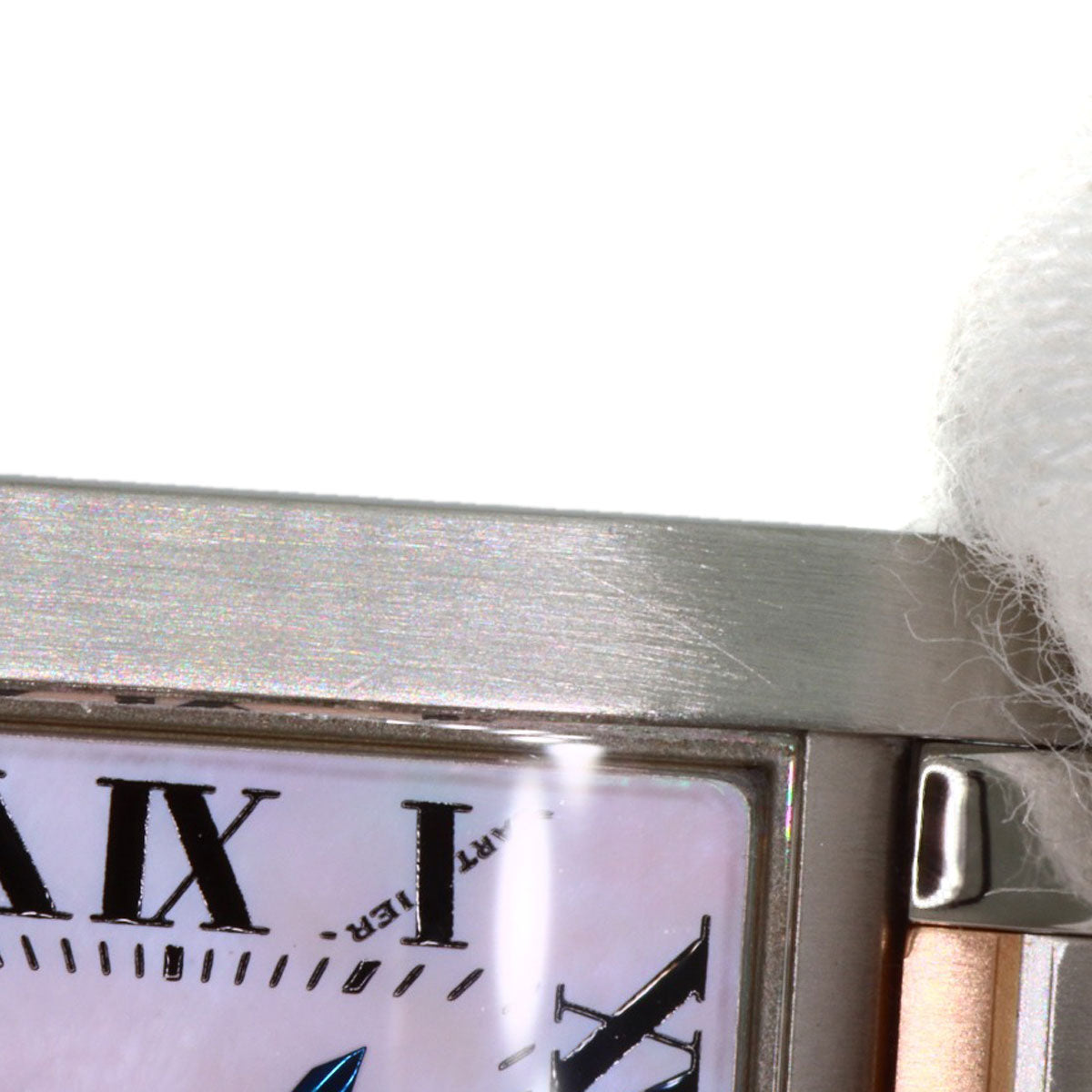 CARTIER Tank francaise SM Watches W51027Q4 Stainless Steel/SSxK18PG Ladies
