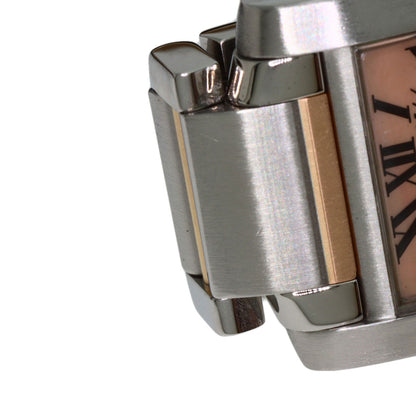 CARTIER Tank francaise SM Watches W51027Q4 Stainless Steel/SSxK18PG Ladies